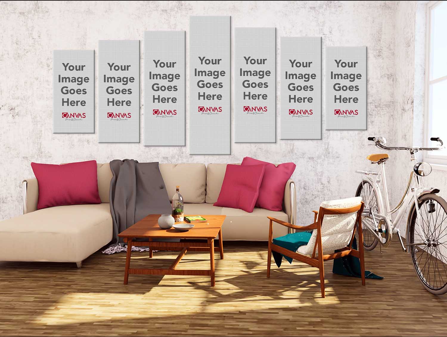 Custom Canvas Prints Canada — gallery wrap options
