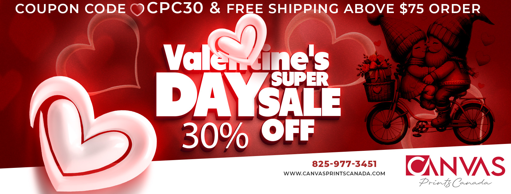 Valentines Day Canvas Prints Canada