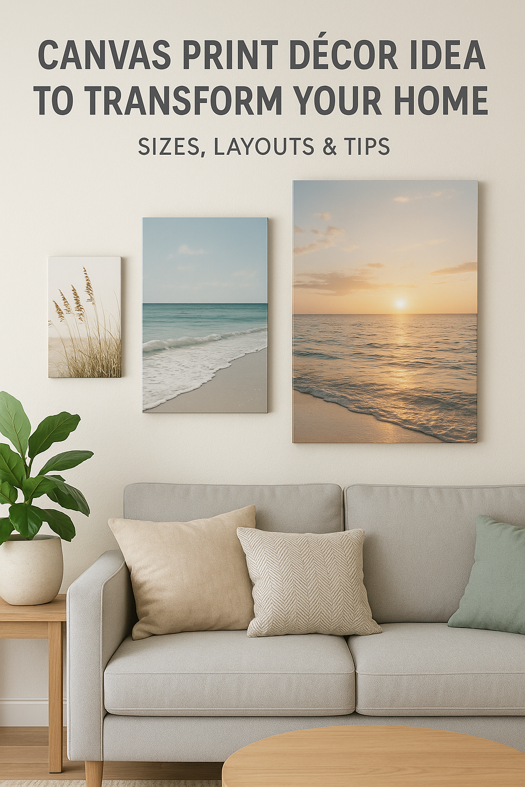 Canvas Print Décor Ideas to Transform Your Home (Sizes, Layouts & Tips)