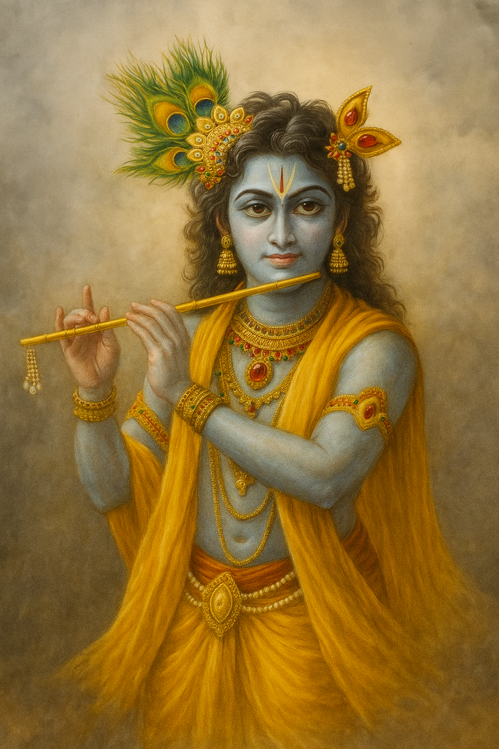 krishna painting on canvas prints Canada