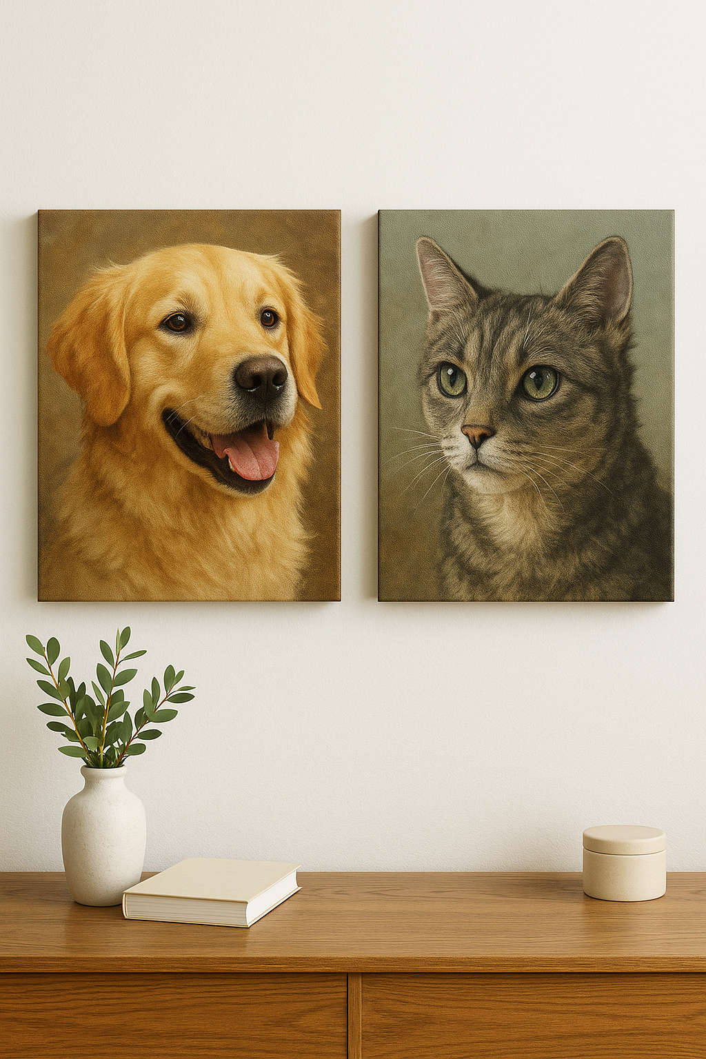 Pet Portraits on Canvas - CanvasPrintsCanada