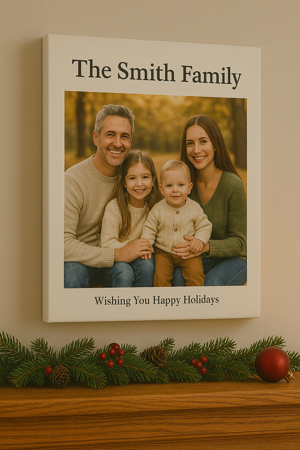 Happy Holiday Canvas Prints