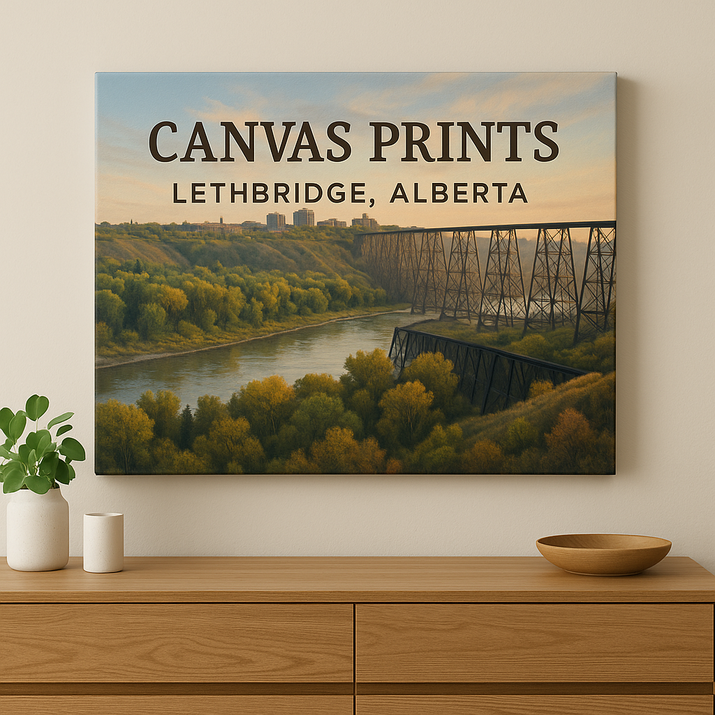 canvas prints Lethbridge Alberta Canada
