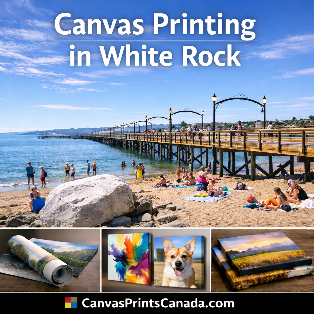 Canvas printing in White Rock BC Canada