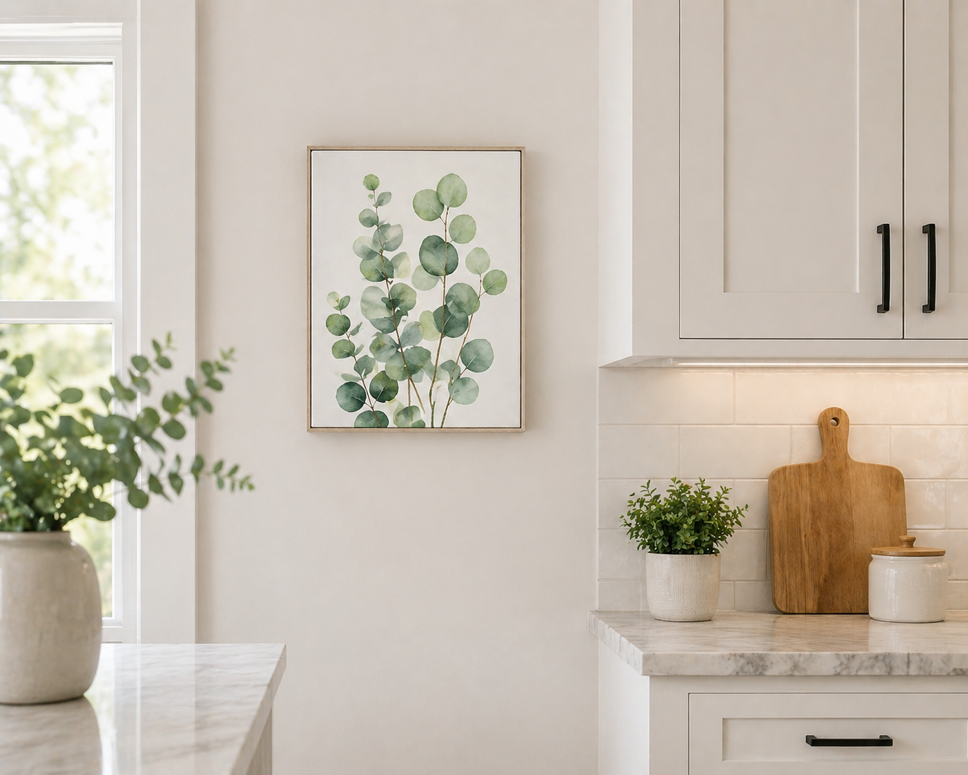 Kitchen and Dining Room Canvas Size